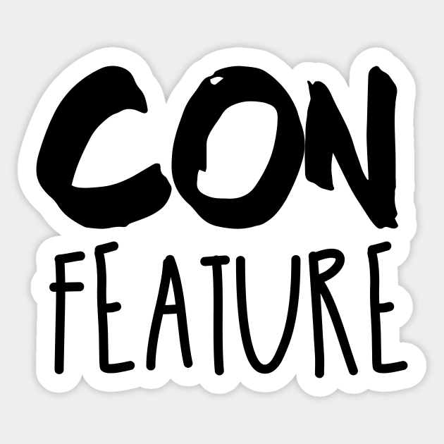 ConFeature Sticker by nathalieaynie